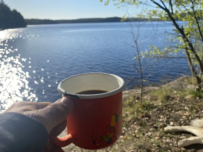 Kaffee mit Aussicht