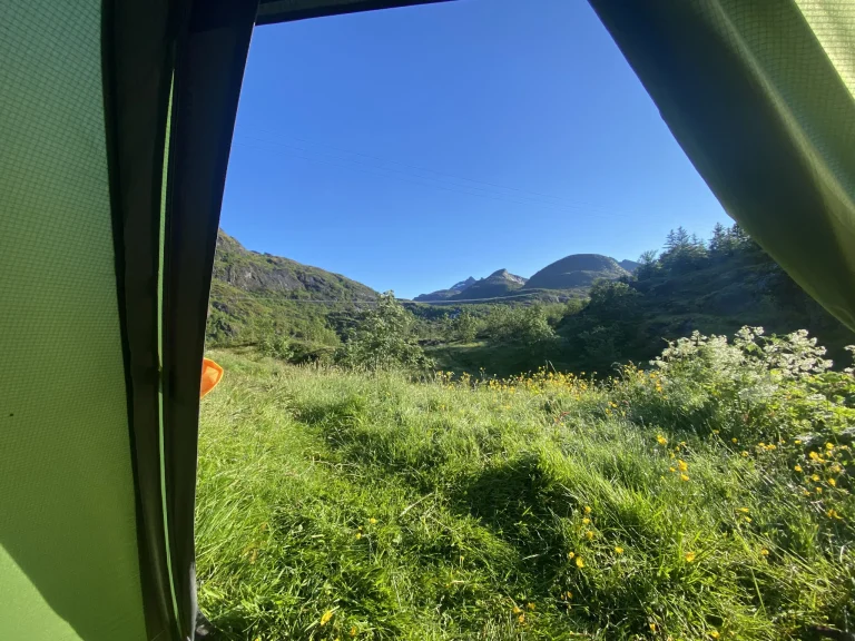 Wildcamping in Å Lofoten